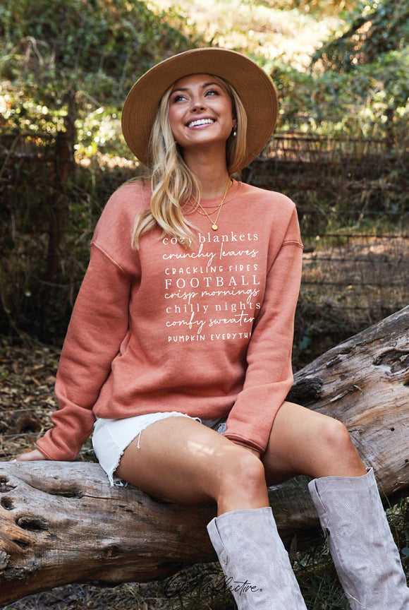 COZY BLANKETS Graphic Sweatshirt