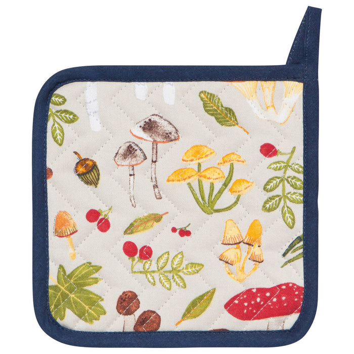 Field Mushrooms Chef Potholder