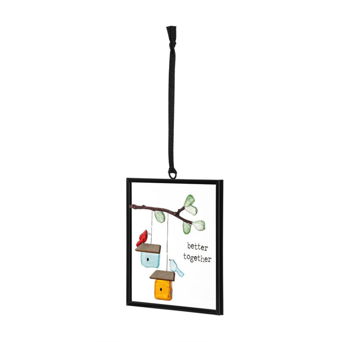 Better Together Birds Suncatcher - 3x3in