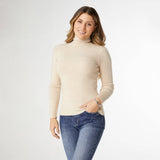 Kamryn Funnel Neck Rib Knit Top - Multiple Colors