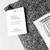 Hello Mello CuddleBlend Cardigan | Heather Black