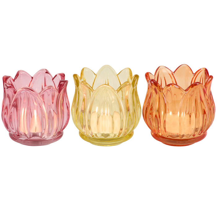 Tulip Blossom Candle Holders