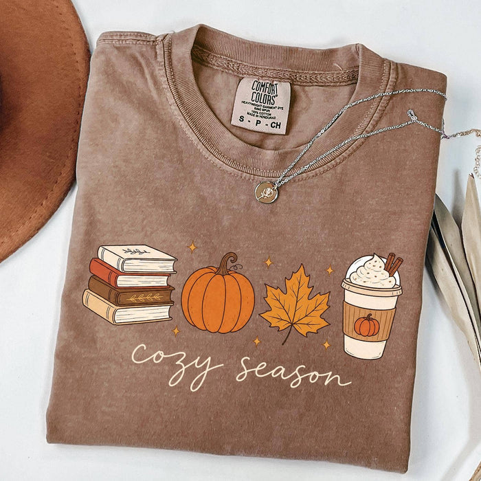 Cozy Season Fall Graphic T-Shirt