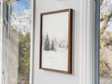 Winter Landscape | Framed Wall Art