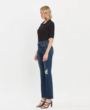 High Rise Distressed Bootcut Jeans LV1473