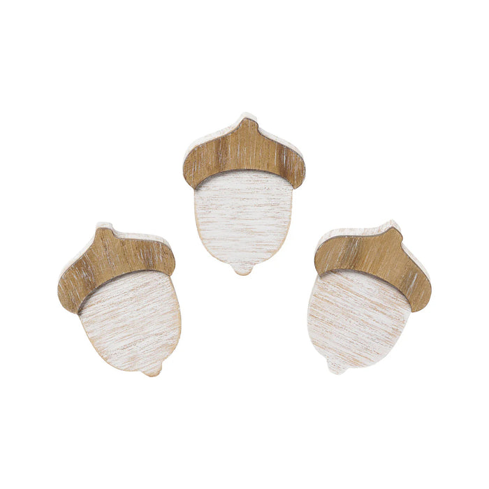 White/Weathered Wood Acorns