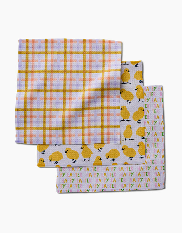 Easter Cheer | Geometry Dishcloth Set of 3