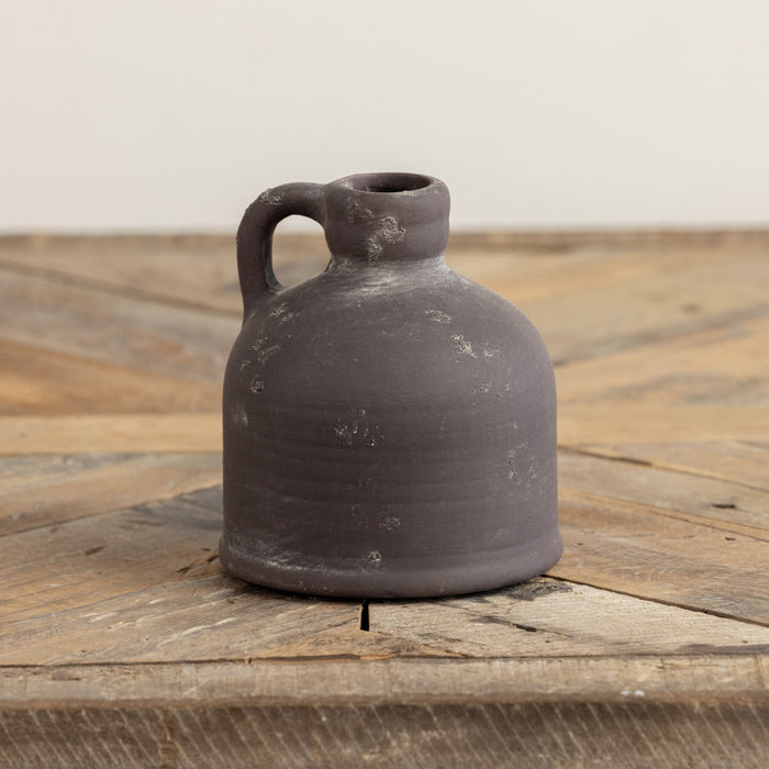 4" Aged Black Jug
