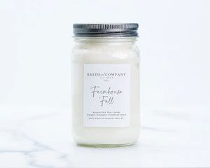 Farmhouse Fall | Mason Jar Candle | Limited Edition