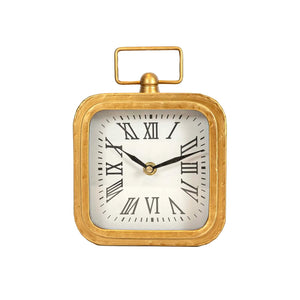 Brass Tabletop Clock