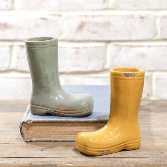 Mini Rain Boot Planter/Vase