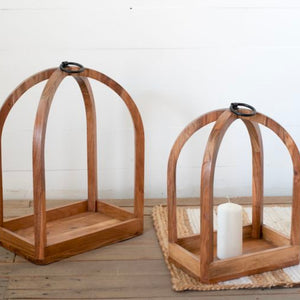 Wood Lanterns IN STORE PICKUP ONLY