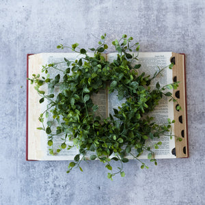 Vinca Leaf Candle Ring