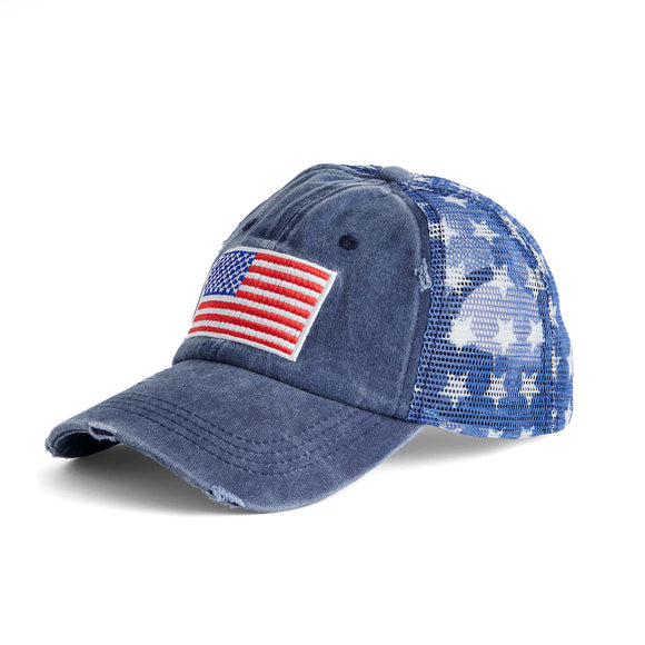 American Flag Ellery Mesh Hat