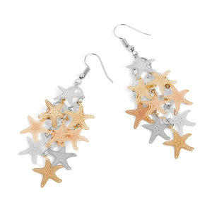 Starfish Chandelier Earrings