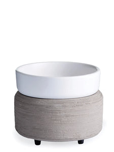 Grey Texture 2-in-1 Classic Fragrance Warmer