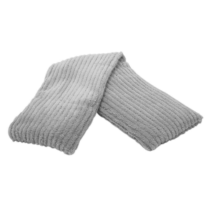 Soft Cord Gray Hot-Pak Neck Wrap