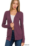 Snap Button Cardigan - Multiple Colors