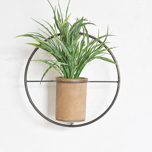 Hanging Wood Wall Planter