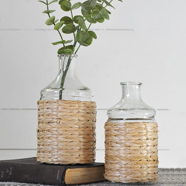 Glass Weave Bottles