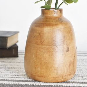 Wood Vase