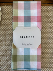 Easter Parade | Geometry Kitchen Dish Tea Towel