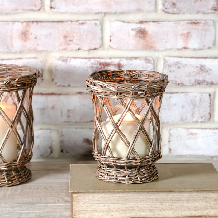 Willow Wrapped Jar 5.9"