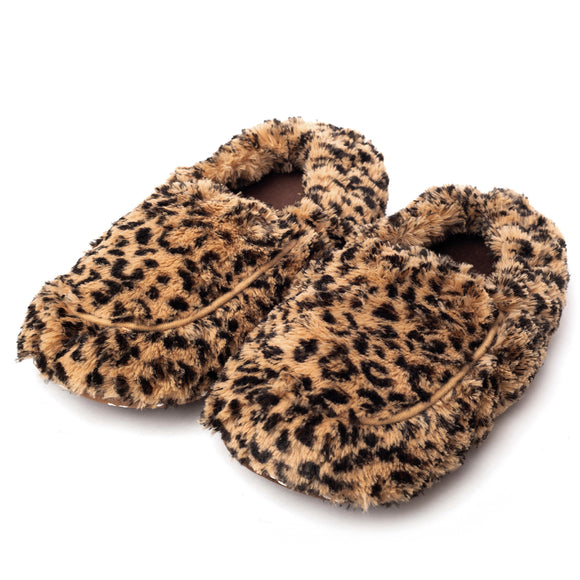 Leopard Warmies Slippers in