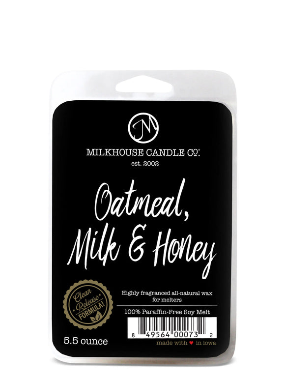 Oatmeal, Milk, & Honey Soy Wax Melts 5 oz