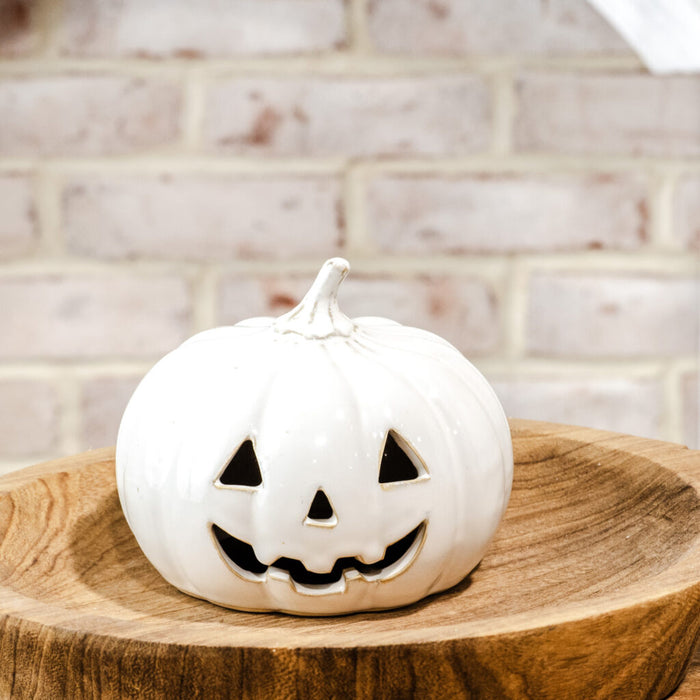White Jack-o-lantern Pumpkin