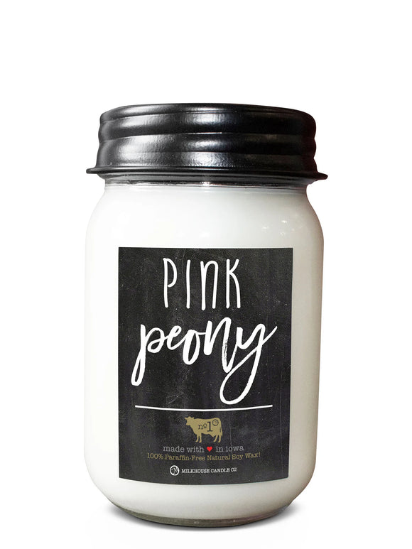Pink Peony Candles & Melts | Milkhouse Candle Company