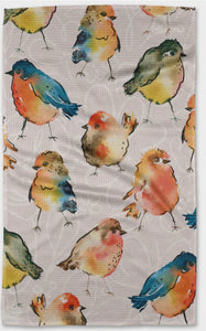 Tweet Tweet | Geometry Kitchen Dish Tea Towel