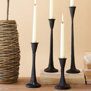 Cast Iron Taper Candle Holders IN STORE PICKUP ONLY