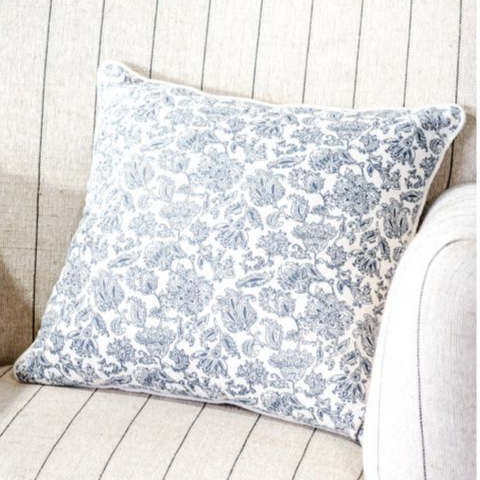 French Floral Pillow