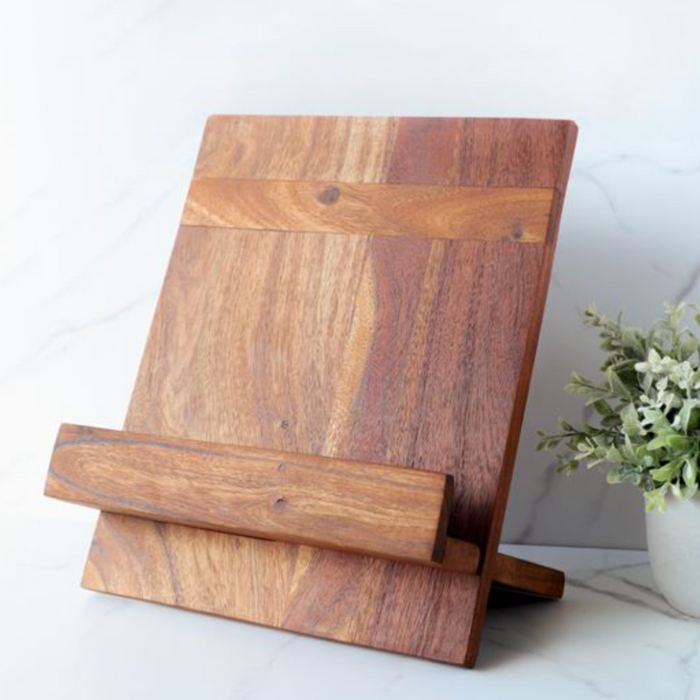 Wood Cookbook Stand