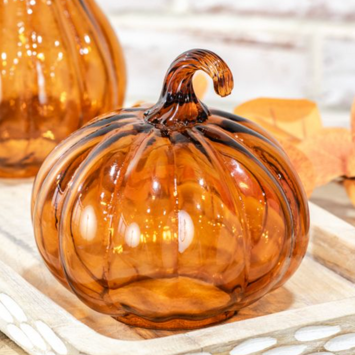 Glass Pumpkin Cloche