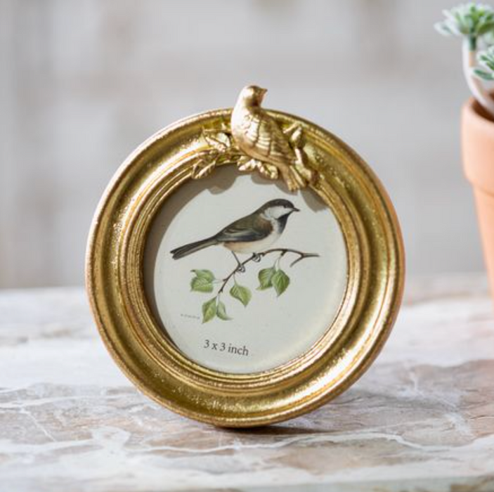 Round Bird Frame 3"