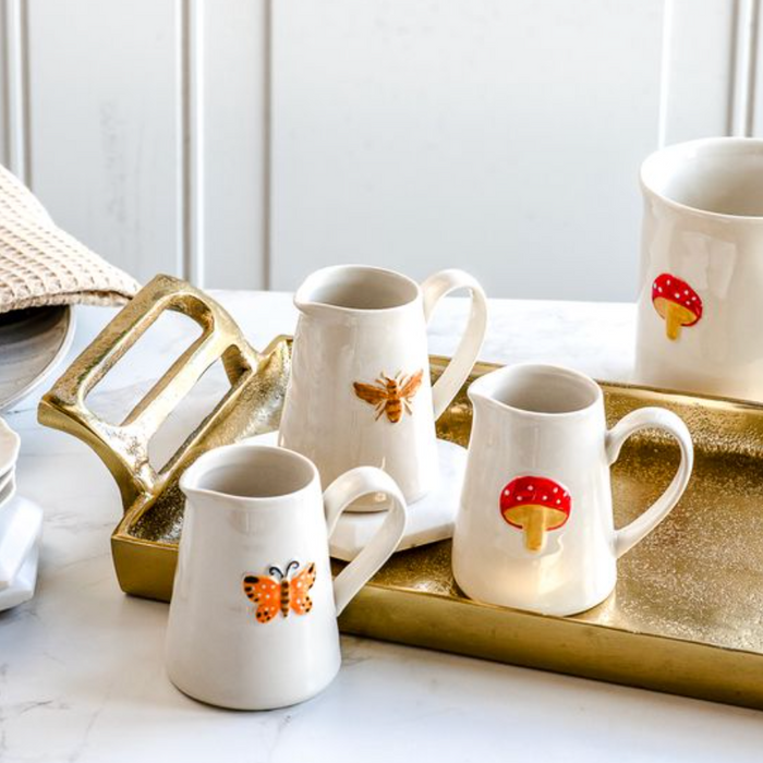 Bee/Butterfly/Mushroom Mini Pitchers