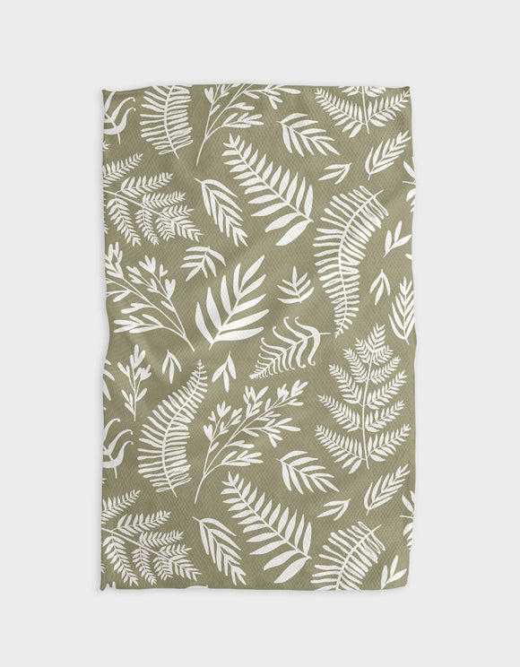 Olive | Geometry Kitchen Dish Tea Towel