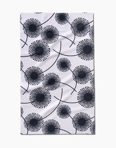 Fully Bloomed | Geometry Kitchen Dish Tea Towel