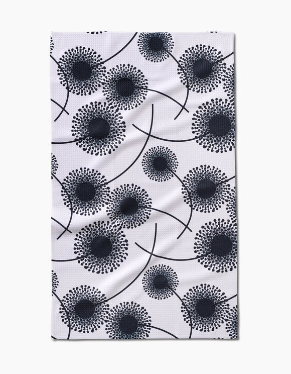 Fully Bloomed | Geometry Kitchen Dish Tea Towel