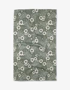 Savannah Green | Geometry Kitchen Dish Tea Towel