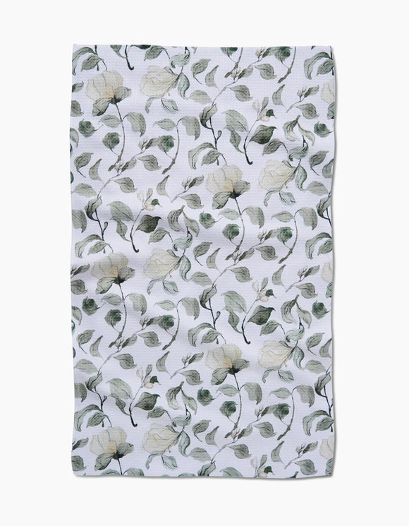 Spring Fleur Blossoms | Geometry Kitchen Dish Tea Towel