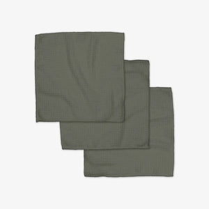 Hunter Green | Geometry Dishcloth Set of 3