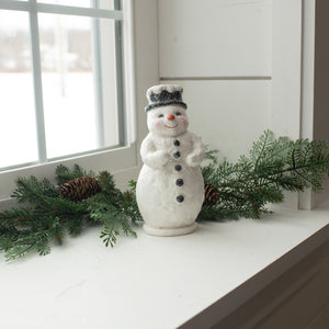 8" Red Nose Snowman