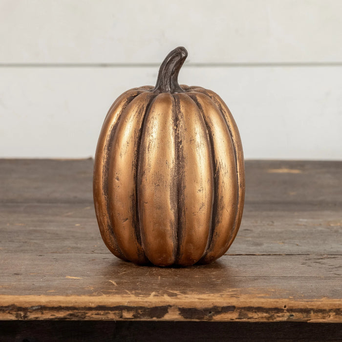 Gold Tall Pumpkin