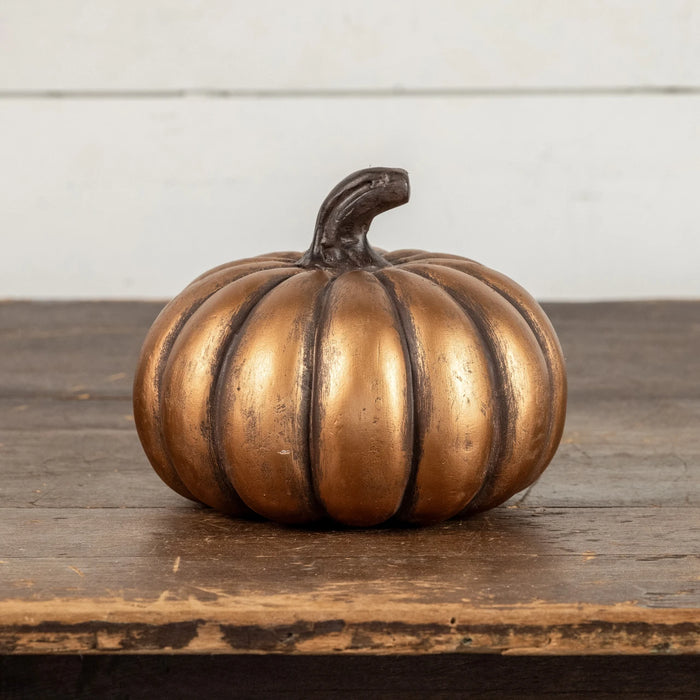 Gold Short Pumpkin