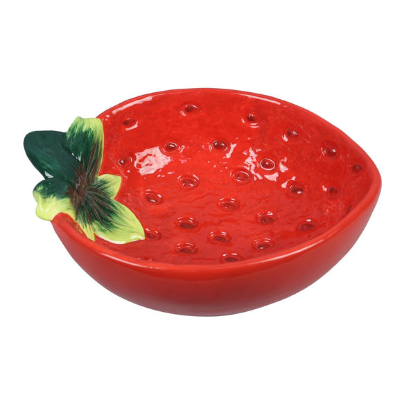 Strawberry Shaped Serving Bowl