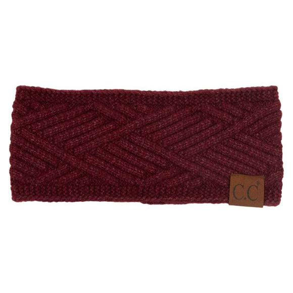 C.C. Criss Cross Pattern Head Wrap