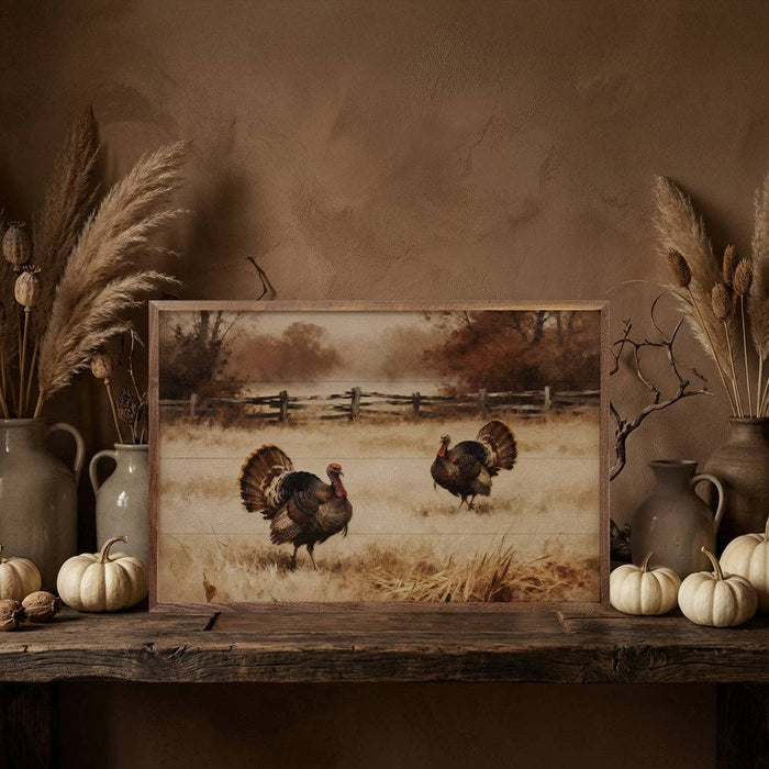 Two Strut Turkeys